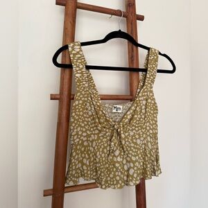 Show Me Your MuMu Patterned Crop Top